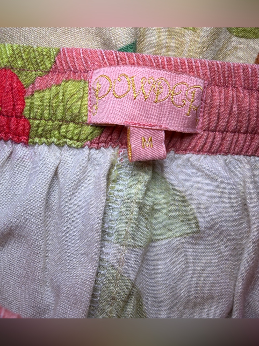 Powder Women's Floral Print
Pajama Shirt and Shorts Set - Picture 11 of 16